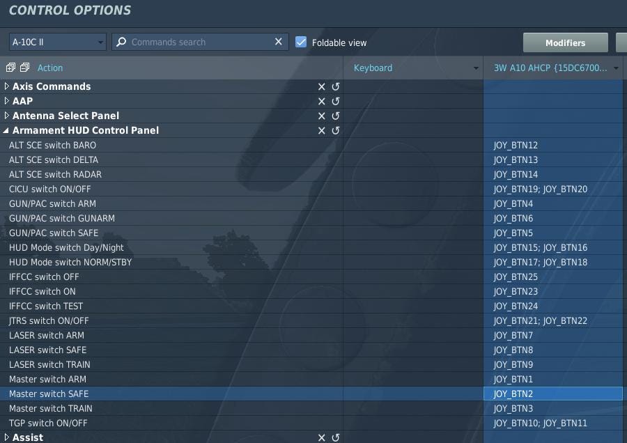 DCS World A-10 AHCP